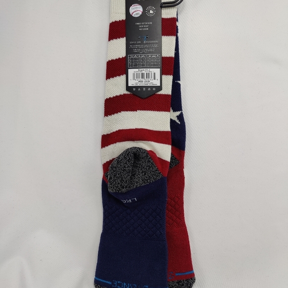 NWT Stance x MLB St Louis Cardinals BRIGADE STL 2 Crew Socks size L 9-13 - Picture 6 of 11